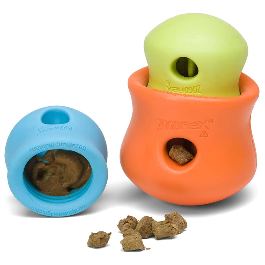 West Paw Hundespielzeug mit Zogoflex Toppl Apfelgrün S