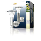 Ranex Wandleuchte mit PIR-Sensor 60 W Chrom 5000.318