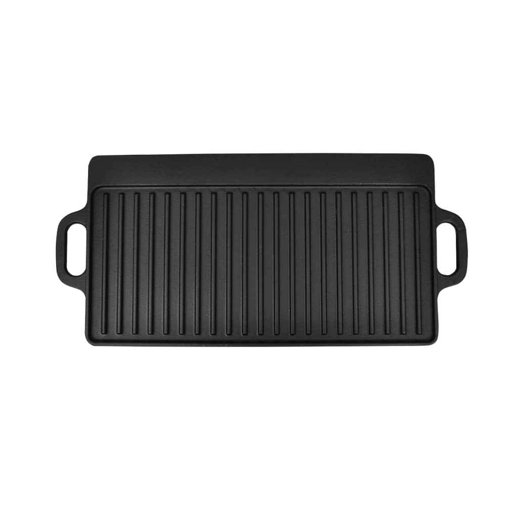 vidaXL Grillplatte Wendeplatte Gusseisen 50x23 cm