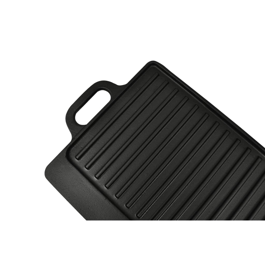 vidaXL Grillplatte Wendeplatte Gusseisen 50x23 cm