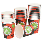 vidaXL 1000 Stk. Einweg-Kaffeebecher Pappe 240 ml (8 oz)