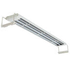 vidaXL Aquarium-Beleuchtung LED 80-90 cm Aluminium IP67
