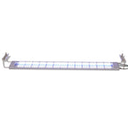 vidaXL Aquarium-Beleuchtung LED 80-90 cm Aluminium IP67
