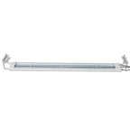 vidaXL Aquarium-Beleuchtung LED 80-90 cm Aluminium IP67
