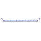 vidaXL Aquarium-Beleuchtung LED 120-130 cm Aluminium IP67