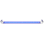 vidaXL Aquarium-Beleuchtung LED 120-130 cm Aluminium IP67