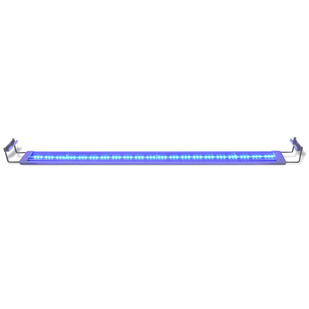 vidaXL Aquarium-Beleuchtung LED 120-130 cm Aluminium IP67