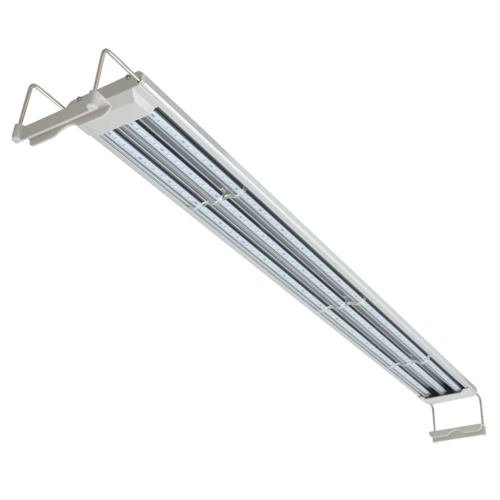 vidaXL Aquarium-Beleuchtung LED 120-130 cm Aluminium IP67