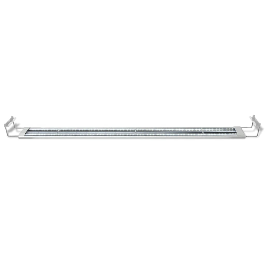 vidaXL Aquarium-Beleuchtung LED 120-130 cm Aluminium IP67