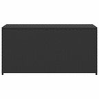 vidaXL Garten-Auflagenbox Schwarz 120x50x60 cm Poly Rattan