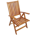 vidaXL Möbelset Braun Holz