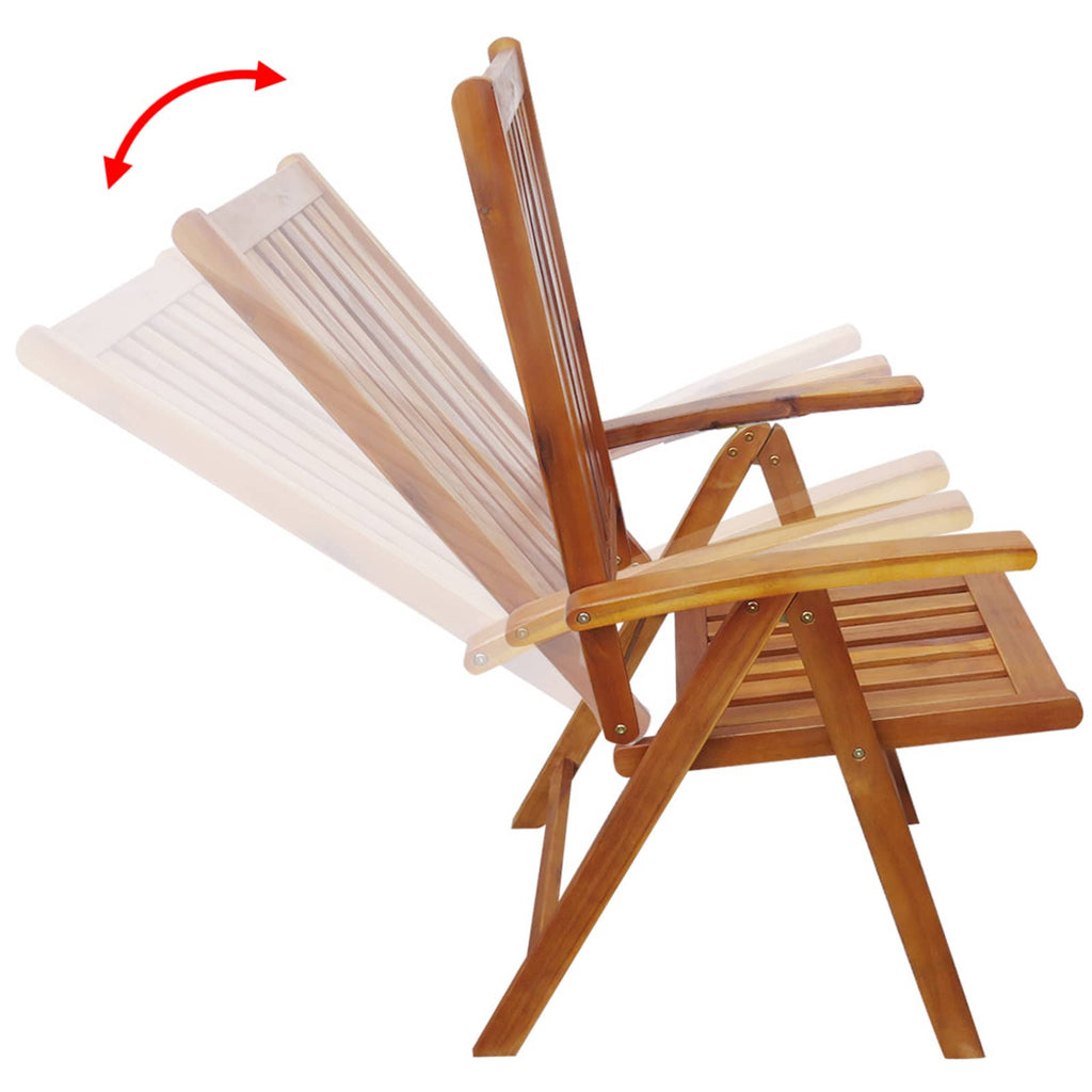 vidaXL Möbelset Braun Holz