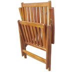 vidaXL Möbelset Braun Holz