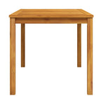 vidaXL Gartentisch 140x80x74 cm Massivholz Akazie