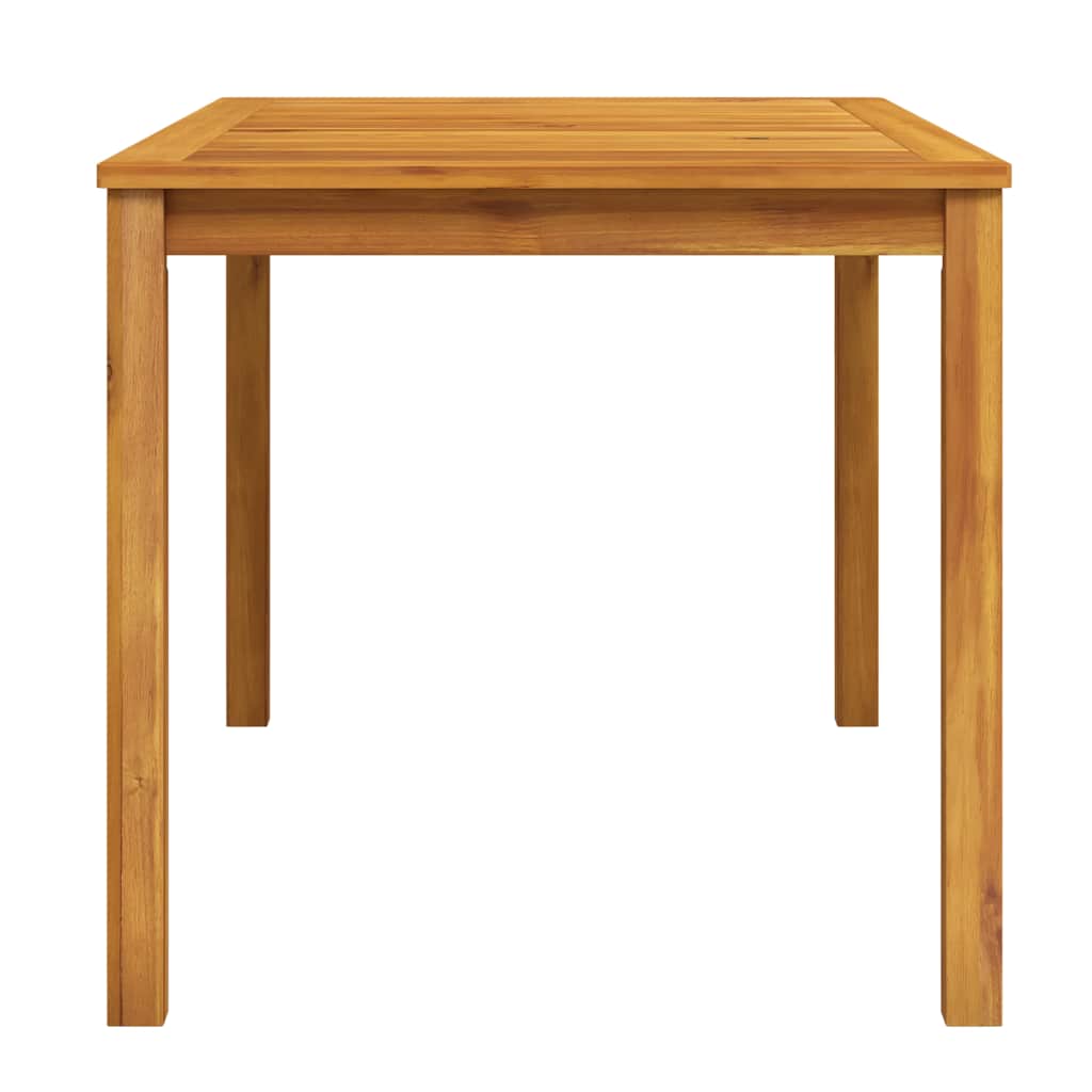 vidaXL Gartentisch 140x80x74 cm Massivholz Akazie