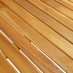 vidaXL Gartentisch 200x90x74 cm Akazie Massivholz