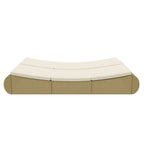 vidaXL Outdoor-Sonneninsel Poly Rattan Beige