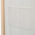 vidaXL 3-teiliger Raumteiler Creme 120 x 170 x 4 cm Stoff