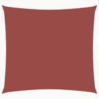 vidaXL Sonnensegel Oxfordgewebe Quadratisch 2 x 2 m Terracotta