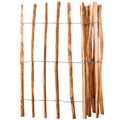 vidaXL Staketenzaun Haselnuss 120x250 cm