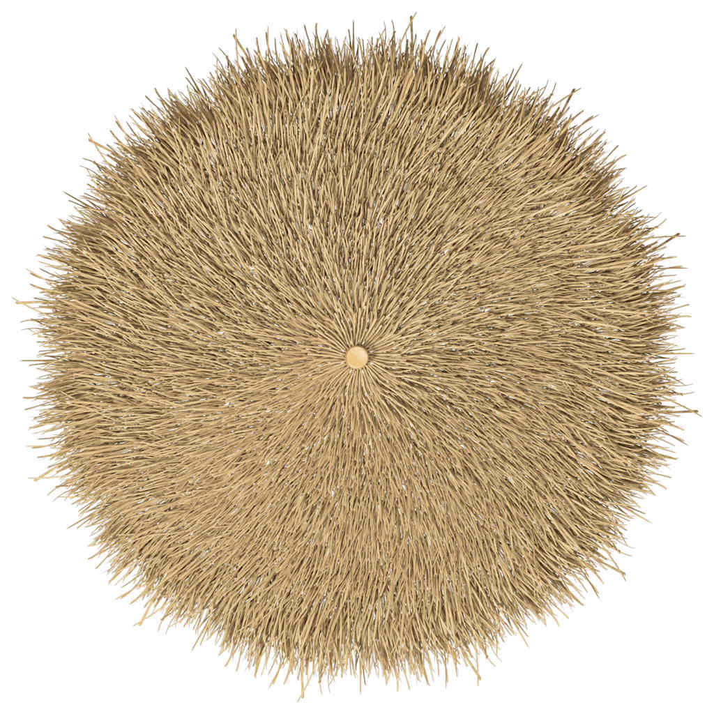 vidaXL Bambus-Sonnenschirm mit Bananenblatt-Dach 210 cm