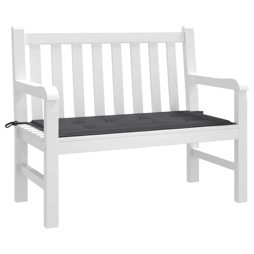 vidaXL Gartenbank-Auflage Anthrazit 100x50x4 cm Oxford-Gewebe