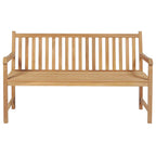 vidaXL Gartenbank 150 cm Teak
