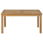 vidaXL Couchtisch 90x50x45 cm Massivholz Teak