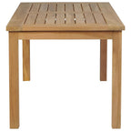 vidaXL Couchtisch 90x50x45 cm Massivholz Teak