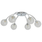 vidaXL Deckenleuchte mit 6 LED-Glühlampen G9 240 W