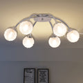 vidaXL Deckenleuchte mit 6 LED-Glühlampen G9 240 W