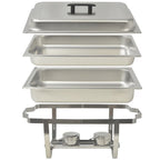 vidaXL Chafing Dish Set 4-tlg. Edelstahl