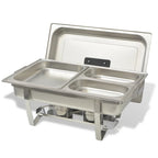 vidaXL Chafing Dish Set 4-tlg. Edelstahl