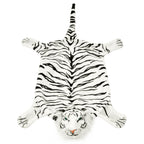 vidaXL Tigerfell Teppich Plüsch 144 cm Braun