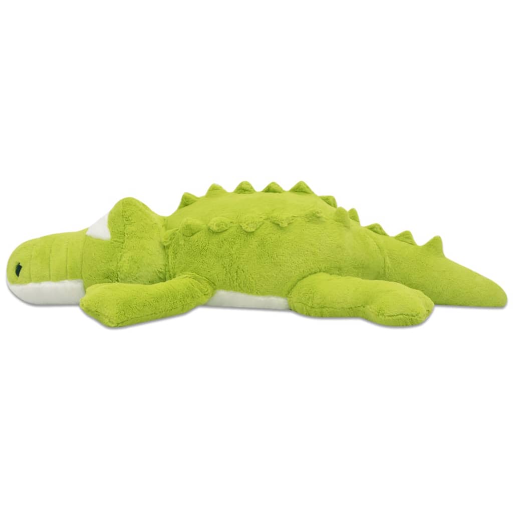 vidaXL Krokodil Kuscheltier Plüsch XXL 100 cm