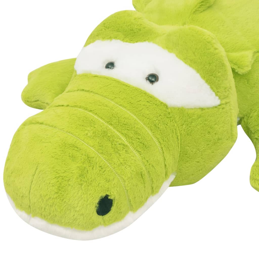 vidaXL Krokodil Kuscheltier Plüsch XXL 100 cm