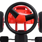 vidaXL Pedal Go-Kart mit Luftreifen Rot