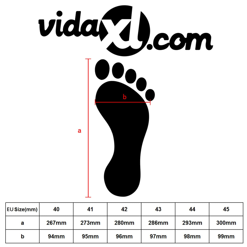 vidaXL Schuhe Braun 41 Kunstleder