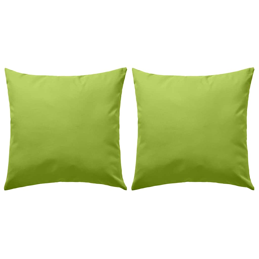 vidaXL Gartenkissen 2 Stk. 45 x 45 cm Apfelgrün