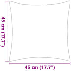 vidaXL Gartenkissen 4 Stk. 45 x 45 cm Apfelgrün