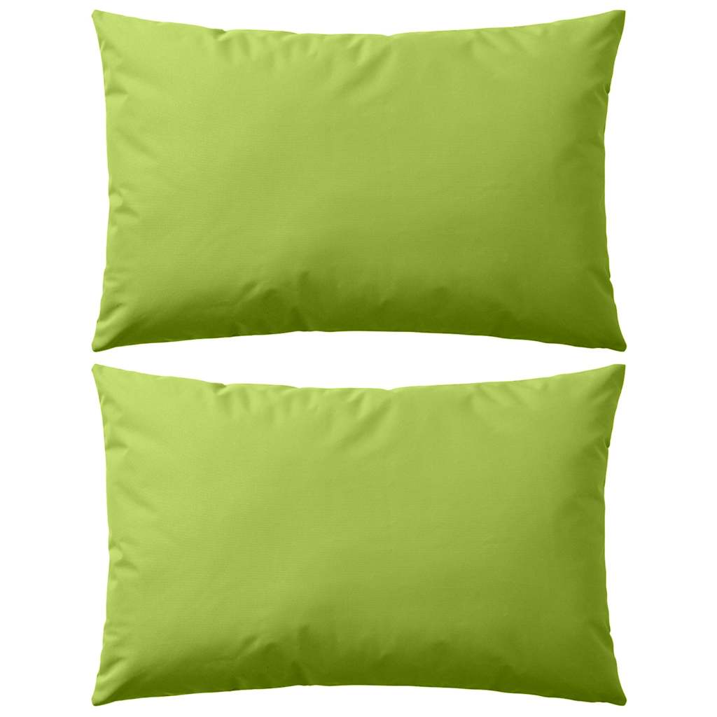vidaXL Gartenkissen 2 Stk. 45 x 45 cm Apfelgrün