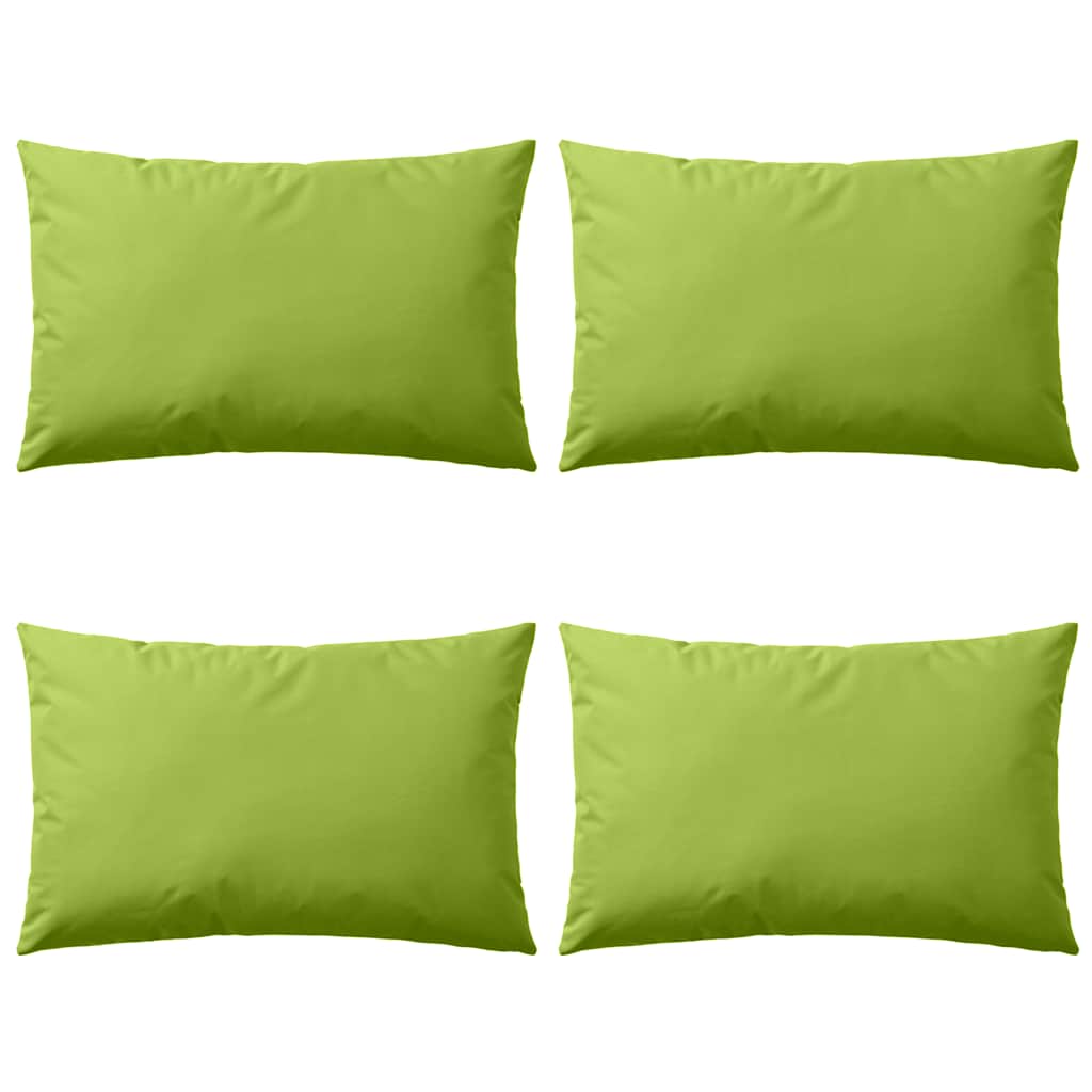 vidaXL Gartenkissen 4 Stk. 45 x 45 cm Apfelgrün