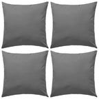 vidaXL Gartenkissen 4 Stk. 45 x 45 cm Grau