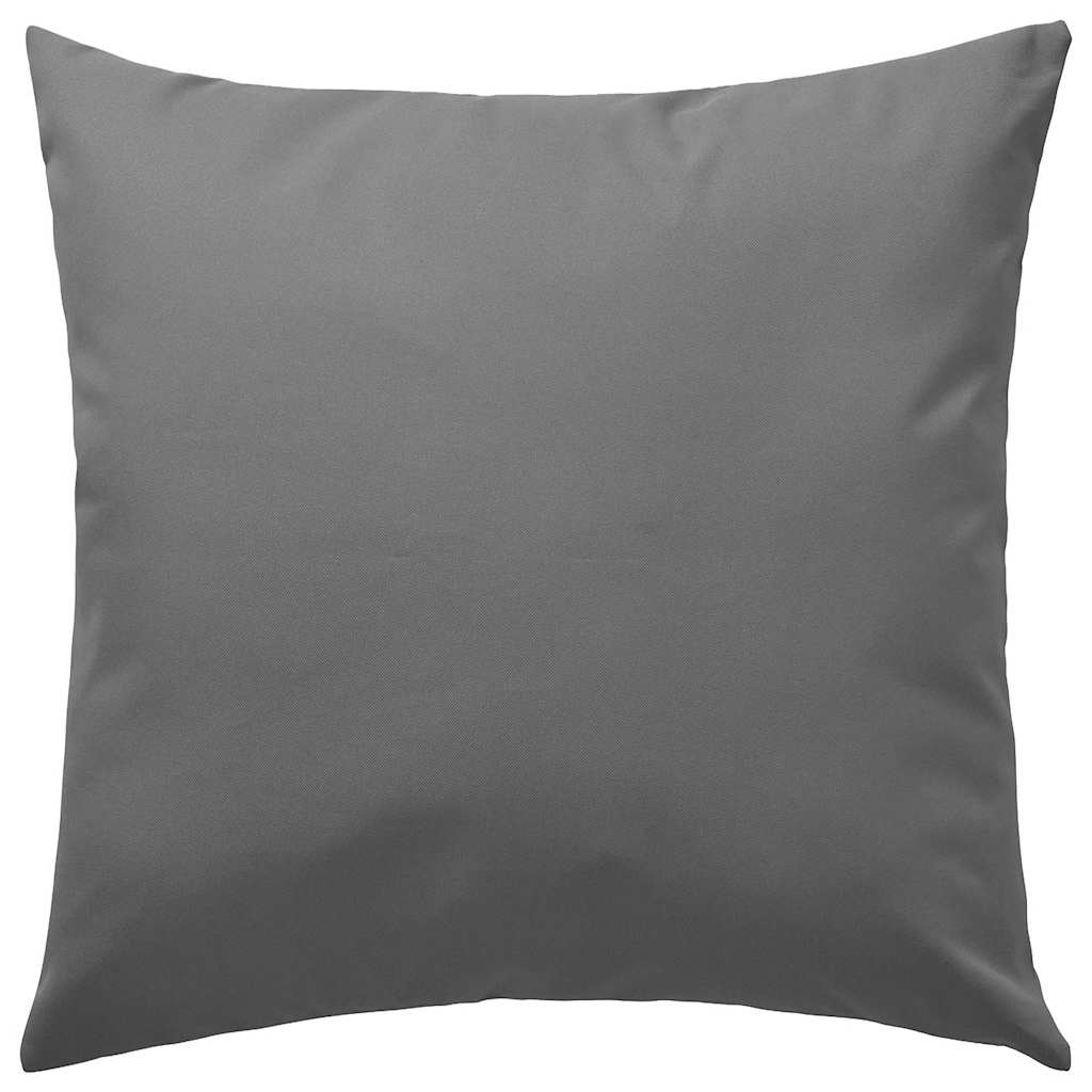 vidaXL Gartenkissen 4 Stk. 45 x 45 cm Grau