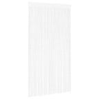 vidaXL Fadenvorhänge 2 Stk. 140 x 250 cm Weiß