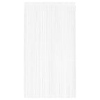 vidaXL Fadenvorhänge 2 Stk. 140 x 250 cm Weiß