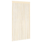 vidaXL Fadenvorhänge 2 Stk. 100 x 250 cm Cremefarben