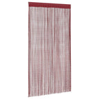 vidaXL Fadenvorhänge 2 Stk. 100 x 250 cm Burgunderrot