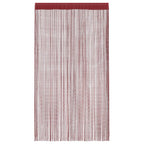 vidaXL Fadenvorhänge 2 Stk. 100 x 250 cm Burgunderrot