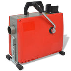 vidaXL Rohrreinigungsmaschine 250W 15mx16mm / 4,5mx9,5mm
